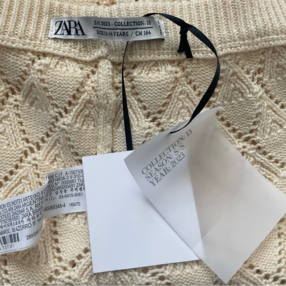 NWT Zara Knit Shorts - Picture 4 of 6